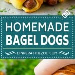 Bagel Dogs Recipe | Hot Dogs #bagel #hotdogs #dinner #lunch #fuyos