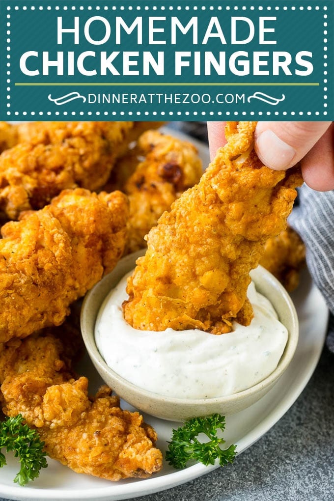 Homemade Chicken Fingers Recipe | Chicken Tenders | Fried Chicken #chicken #friedchicken #dinner #appetizer #fuyos