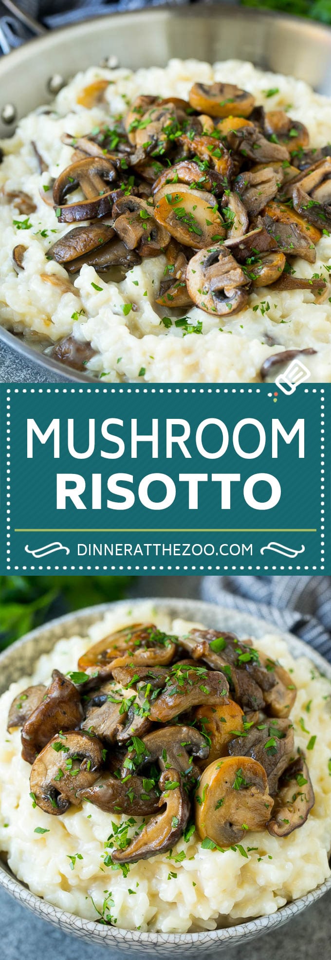 Mushroom Risotto Recipe | Mushroom Rice | Easy Risotto #rice #mushrooms #sidedish #glutenfree #dinner #fuyos