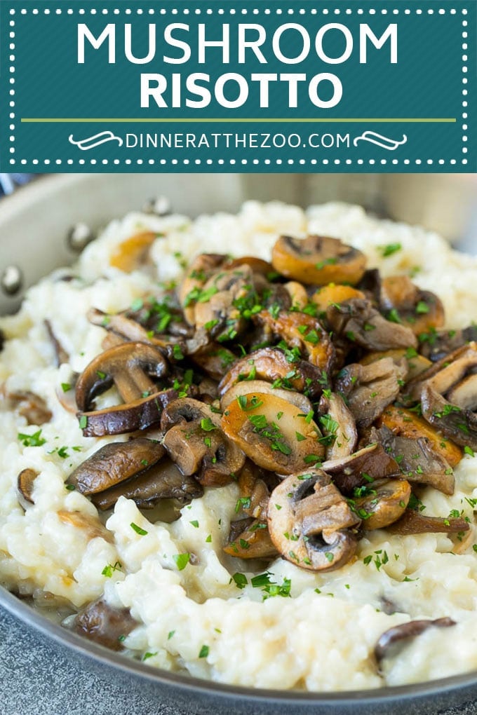 Mushroom Risotto Recipe | Mushroom Rice | Easy Risotto #rice #mushrooms #sidedish #glutenfree #dinner #fuyos