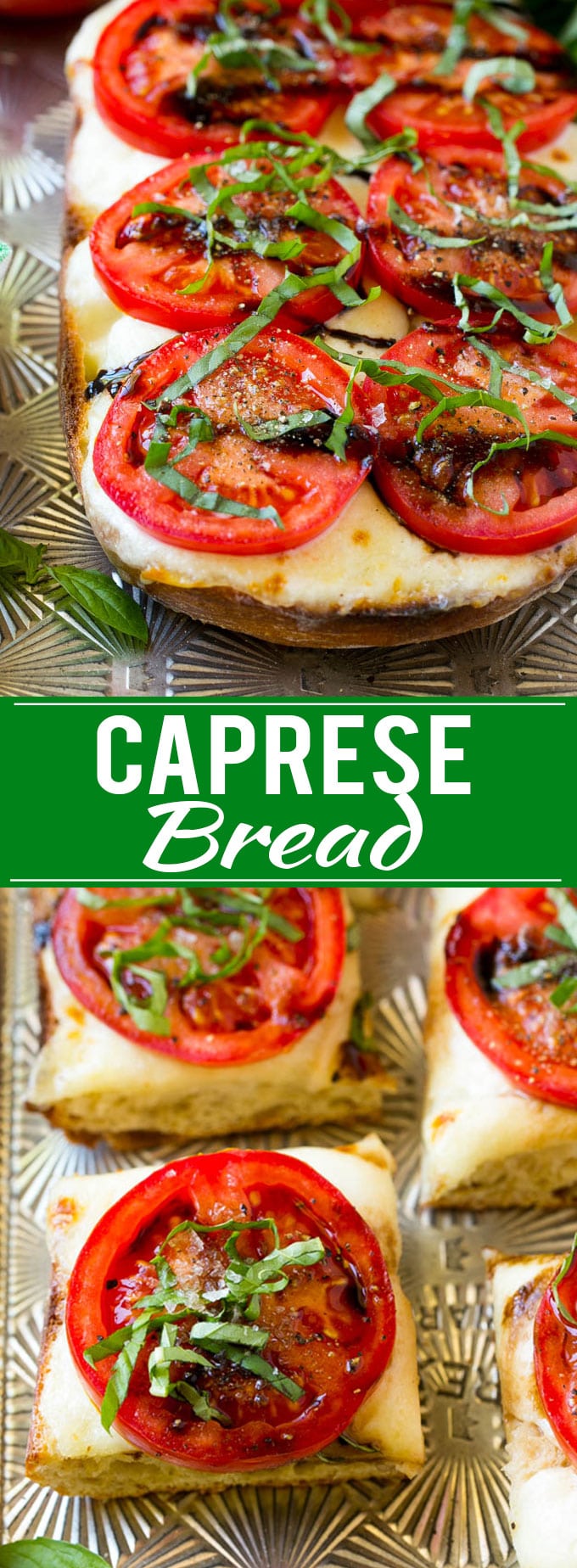 Caprese Bread Recipe | Tomato Bread | Cheese Bread #caprese #capresebread #tomatobread #cheesebread #appetizer #fuyos