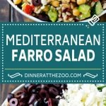 Farro Salad Recipe | Healthy Salad #salad #healthy #cleaneating #farro #dinner #fuyos