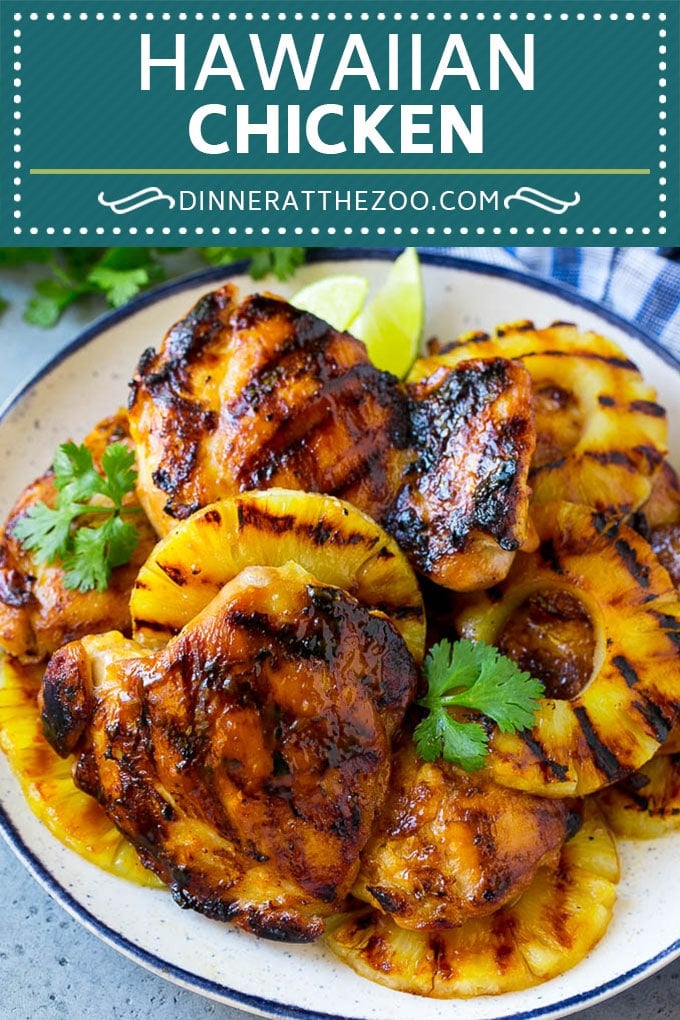 Hawaiian Chicken Recipe | Grilled Chicken | Pineapple Chicken #chicken #grilling #dinner #pineapple #fuyos