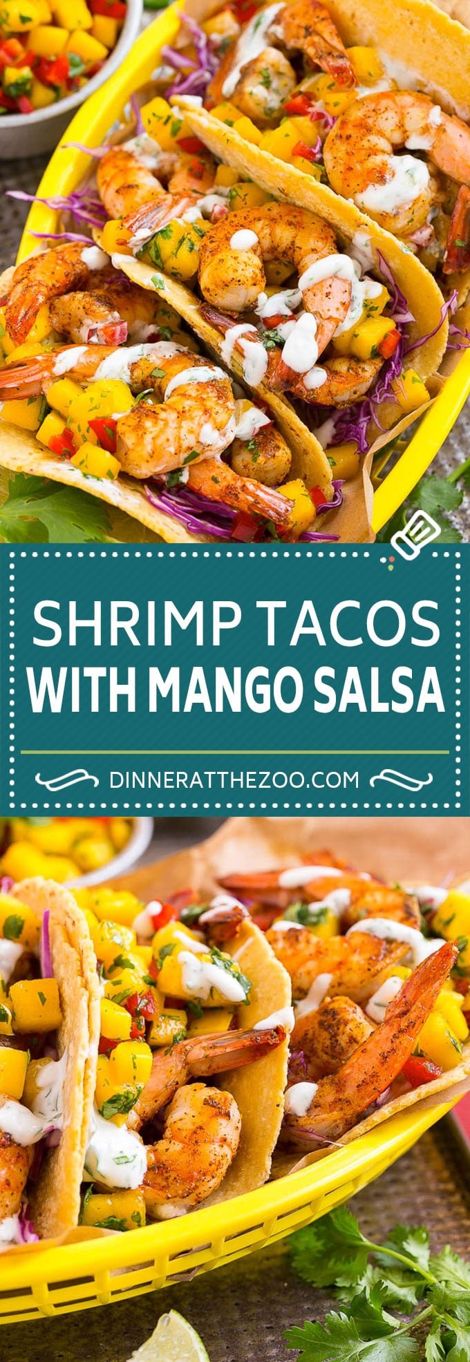 Shrimp Tacos Recipe | Seafood Tacos #shrimp #tacos #mango #tacotuesday #mexican #dinner #fuyos