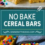 Cereal Bars Recipe | No Bake Bars | Peanut Butter Bars #cereal #breakfast #mealprep #peanutbutter #oatmeal #fuyos