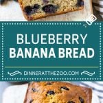 Blueberry Banana Bread | Easy Banana Bread | Homemade Banana Bread Recipe #blueberry #banana #bread #baking #sweets #fuyos
