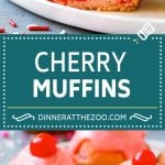 Cherry Muffins Recipe | Maraschino Cherry Muffins #cherries #cherry #muffins #baking #dessert #sweets #fuyos