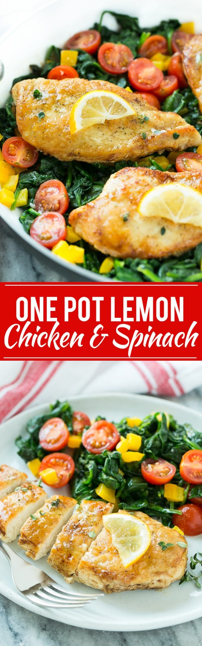 Pan Seared Chicken Breast with Spinach | Spinach Chicken | Low Carb Chicken #chicken #spinach #onepotmeal #dinner #fuyos