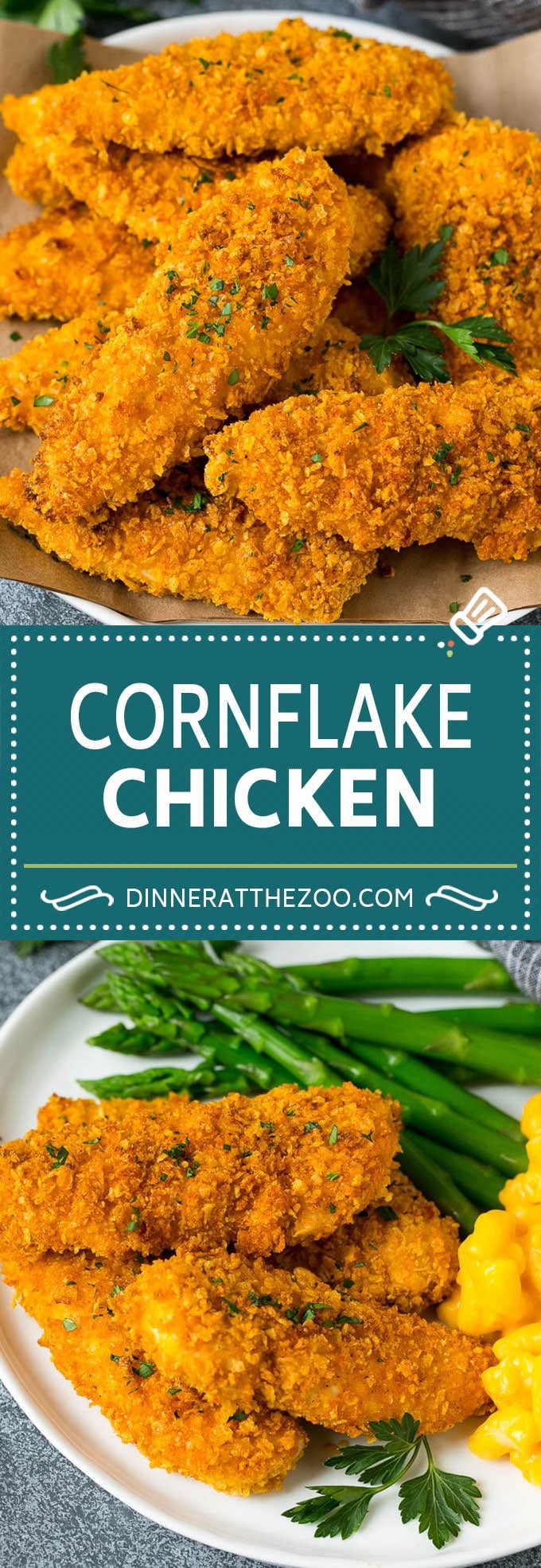 Cornflake Chicken Recipe | Chicken Fingers #chicken #dinner #fuyos