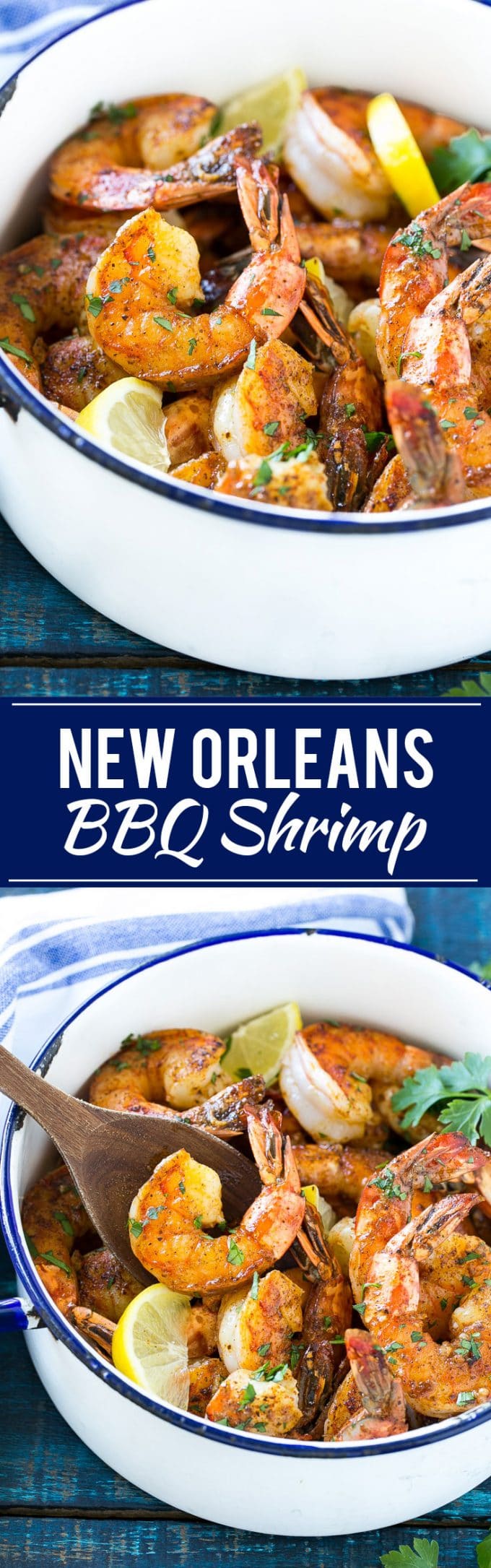 New Orleans BBQ Shrimp Recipe | Easy Shrimp Recipe | New Orleans Shrimp #shrimp #seafood #dinner #appetizer #fuyos