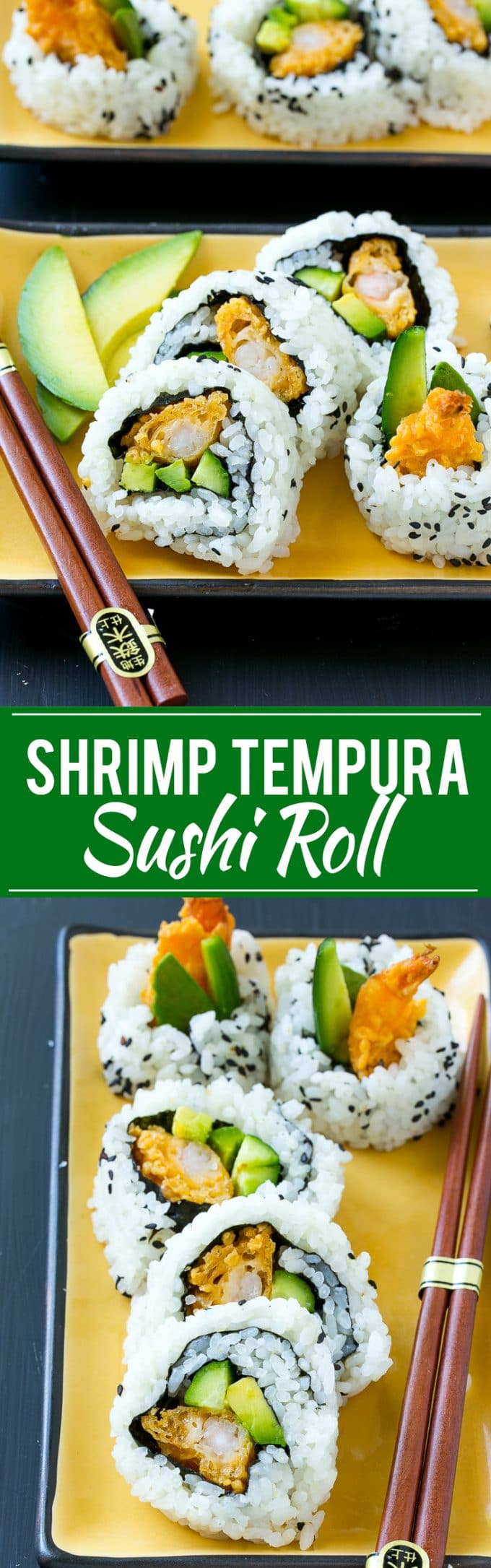 Shrimp Tempura Roll Recipe | Homemade Sushi Recipe | Easy Sushi | Shrimp Tempura | Shrimp Sushi #sushi #tempura #shrimp #dinner #fuyos