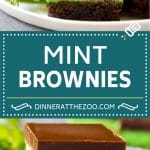 Mint Brownies Recipe | Layered Brownies | Frosted Brownies #brownies #chocolate #frosting #mint #dessert #fuyos