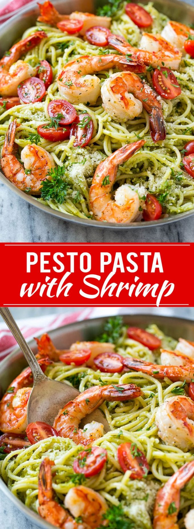 Shrimp Pesto Pasta Recipe | Shrimp Pasta | Pesto Pasta | Easy Shrimp Recipe #shrimp #pasta #pesto #tomato #dinner #fuyos