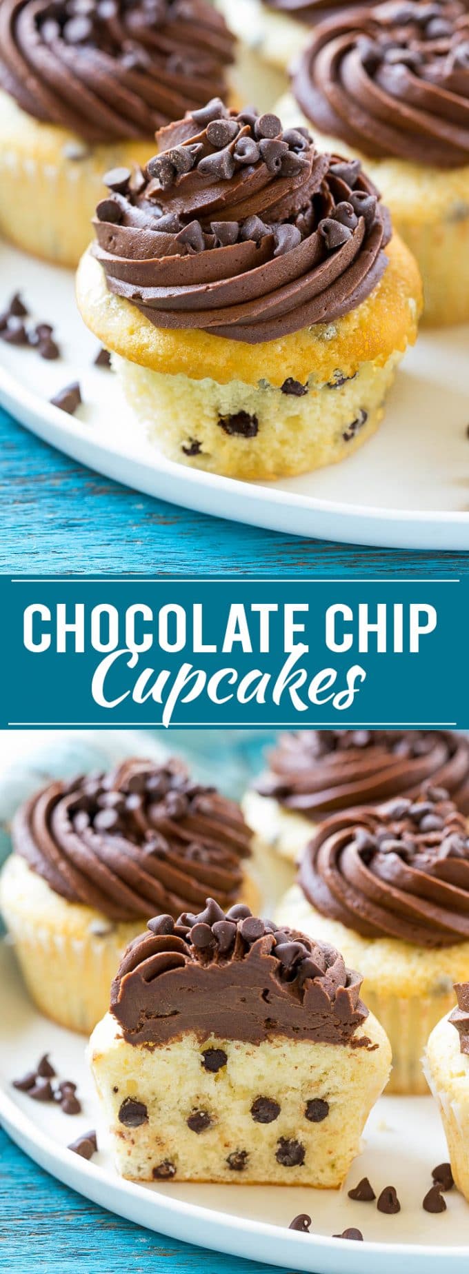 Chocolate Chip Cupcakes Recipe | Cupcake Recipe | Chocolate Chips | Chocolate Frosting | Easy Cupcake Recipe #cupcakes #chocolate #cake #dessert #fuyos