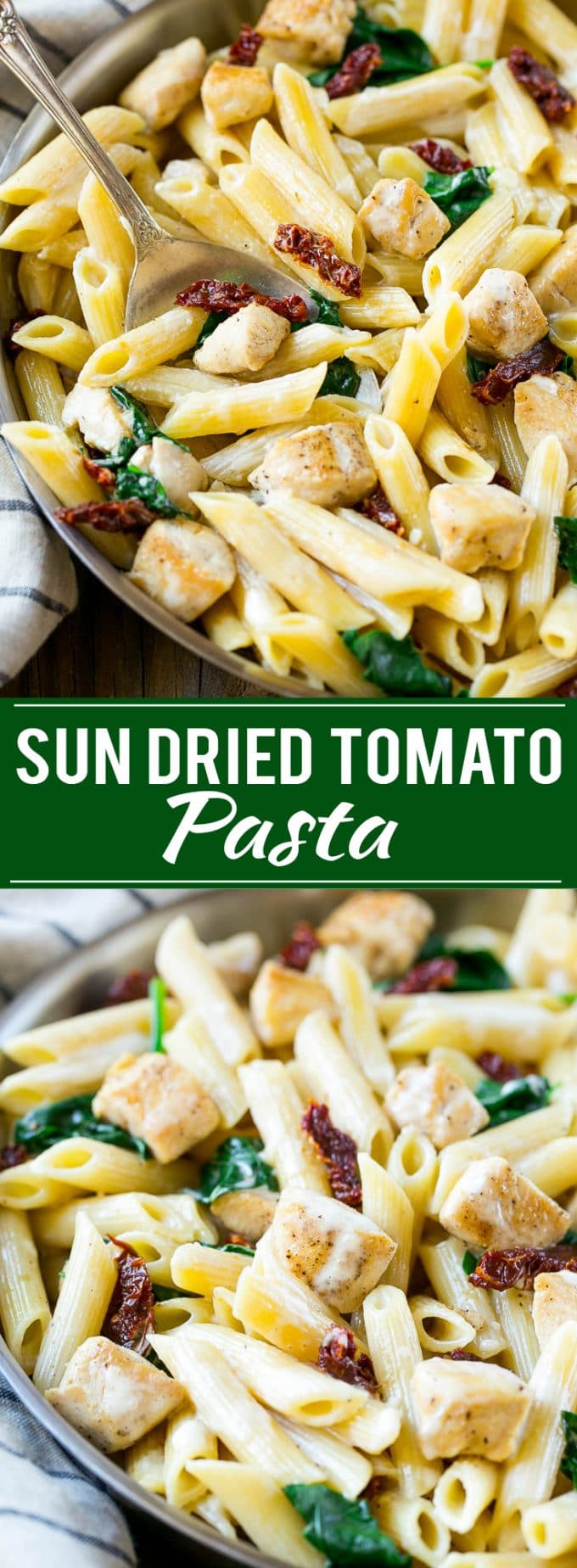 Sun Dried Tomato Pasta Recipe | Creamy Pasta | Chicken Pasta | Creamy Chicken Pasta | Easy Chicken Recipe | Chicken Recipe | Pasta Recipe #chicken #pasta #spinach #dinner #fuyos