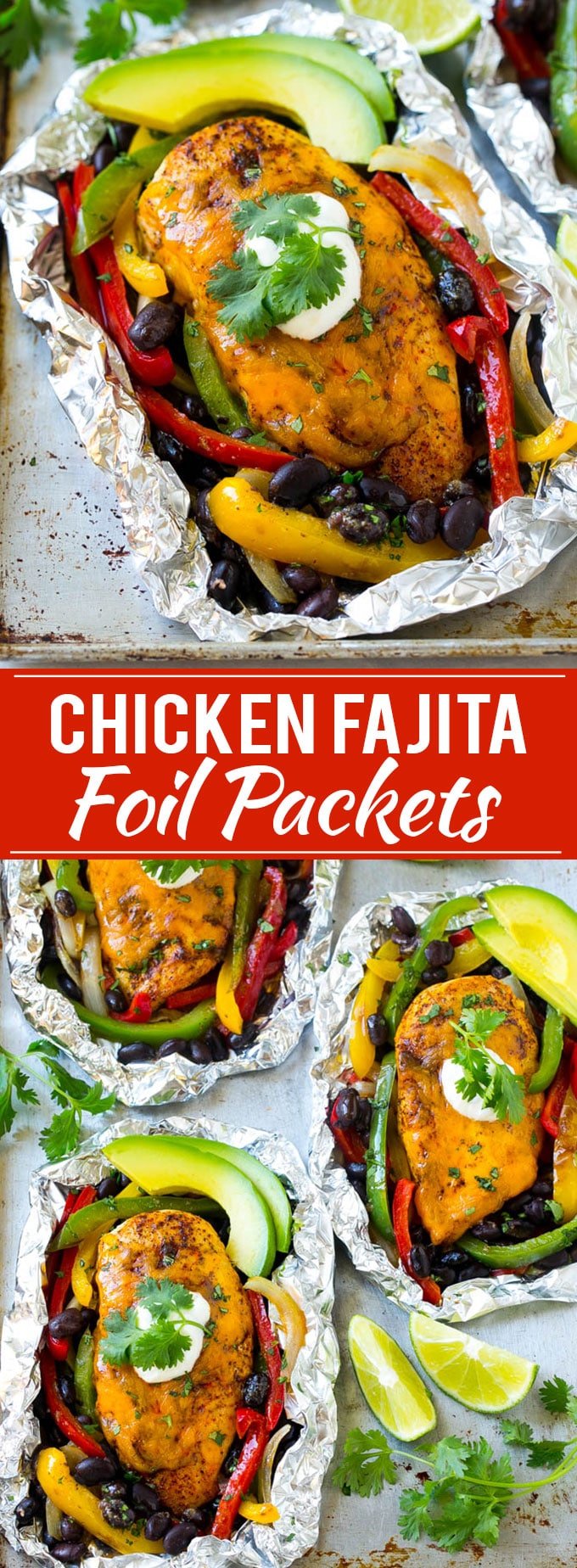 Chicken Fajita Foil Packet Recipe | Chicken Fajita Recipe | Foil Pack Recipe | Mexican Chicken #fajita #chickenfajita #foilpacket #dinner #fuyos