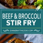 Beef and Broccoli Stir Fry Recipe #beef #broccoli #stirfry #healthy #dinner #fuyos