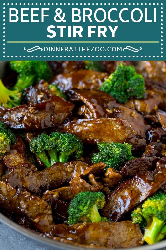 Beef and Broccoli Stir Fry Recipe #beef #broccoli #stirfry #healthy #dinner #fuyos
