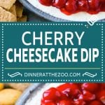Cherry Cheesecake Dip Recipe | Dessert Dip | Cherry Cheesecake | Cheesecake Dip #cheesecake #cherry #dessert #cheesecakedip #fuyos