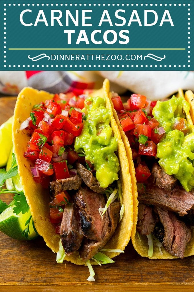 Carne Asada Tacos Recipe | Beef Tacos | Steak Tacos | Carne Asada #steak #meat #beef #tacos #avocado #dinner #fuyos