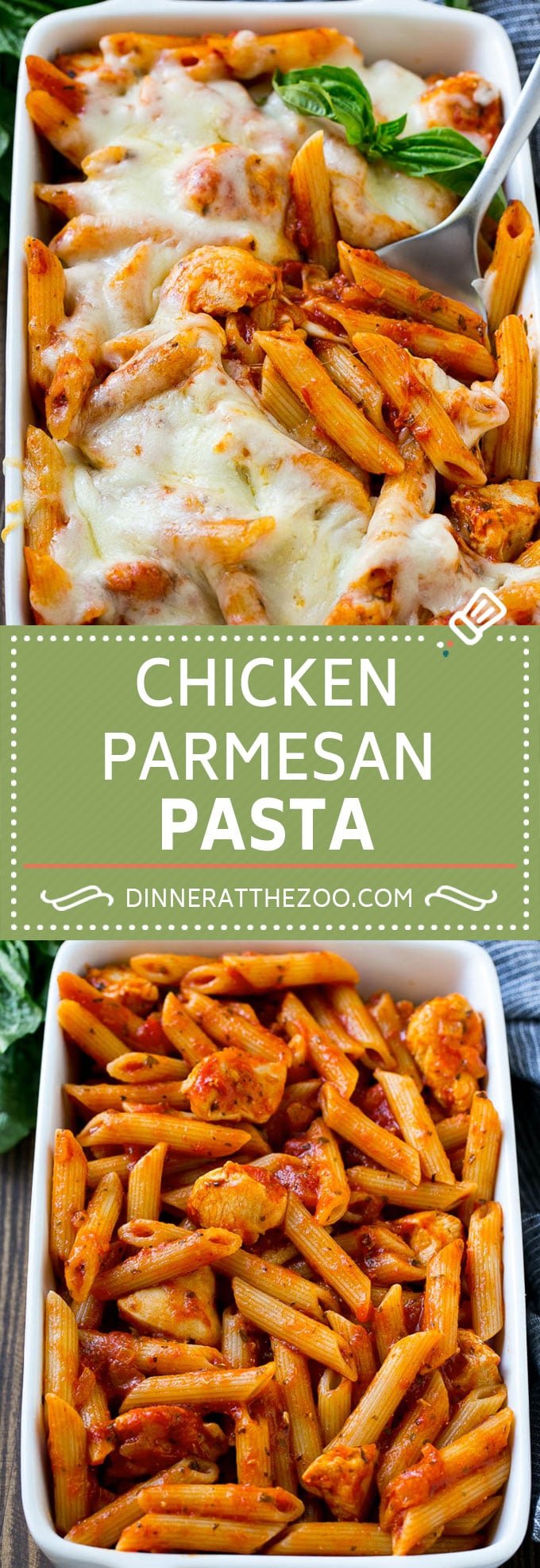 Chicken Parmesan Pasta Recipe | Baked Pasta Recipe | Chicken Pasta Recipe #pasta #chicken #cheese #dinner #comfortfood #fuyos