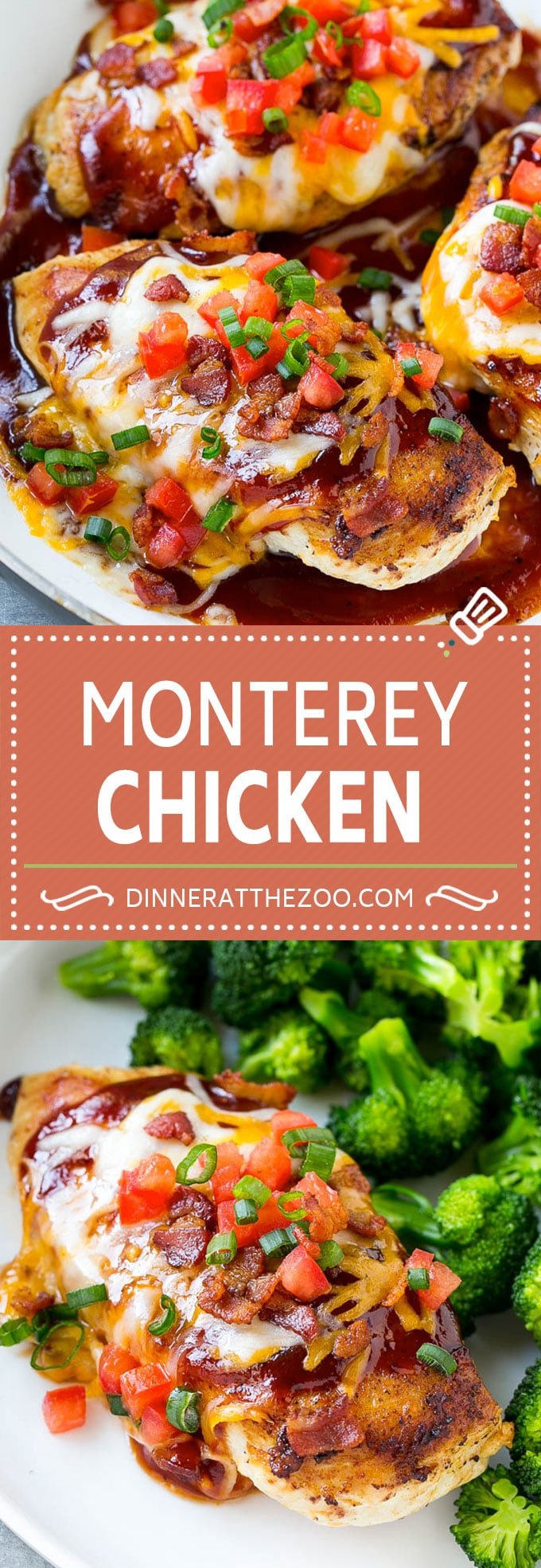 Monterey Chicken Recipe | Chili's Copycat Monterey Chicken | Barbecue Chicken Recipe | Easy Chicken Recipe #chicken #bacon #bbq #cheese #dinner #fuyos
