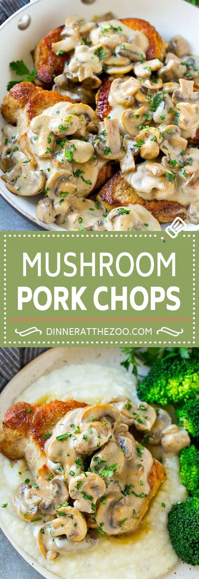 Mushroom Pork Chops Recipe | Boneless Pork Chop Recipe | Pork Chops with Mushroom Sauce #pork #porkchops #mushrooms #dinner #fuyos