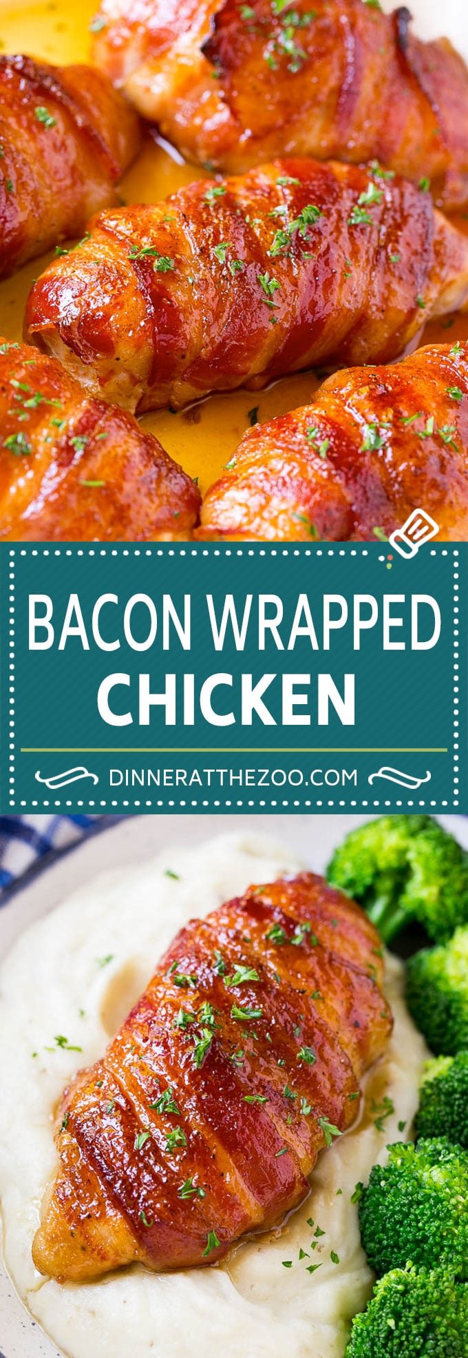 Bacon Wrapped Chicken Recipe | Bacon Wrapped Chicken Breast | Baked Bacon Wrapped Chicken | Bacon Brown Sugar Chicken #bacon #chicken #dinner #fuyos