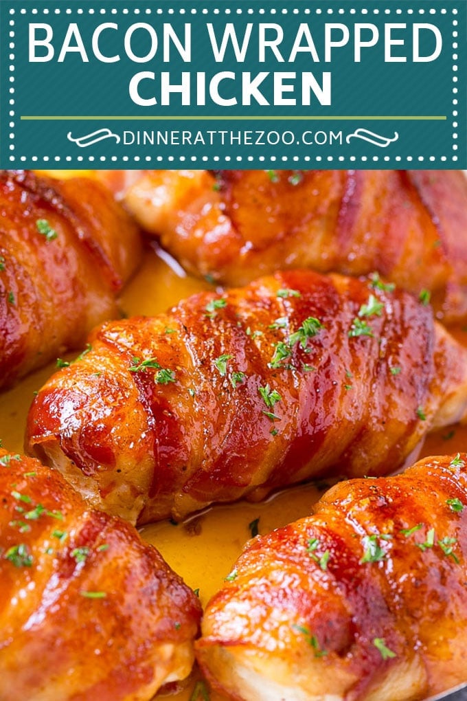 Bacon Wrapped Chicken Recipe | Bacon Wrapped Chicken Breast | Baked Bacon Wrapped Chicken | Bacon Brown Sugar Chicken #bacon #chicken #dinner #fuyos