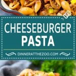 Cheeseburger Pasta | Hamburger Pasta | Ground Beef Pasta #cheeseburger #bacon #pasta #fuyos