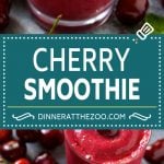Cherry Smoothie Recipe | Healthy Smoothie | Easy Smoothie #cherry #smoothie #drink #fuyos