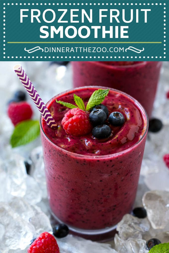 Frozen Fruit Smoothie | Berry Smoothie | Healthy Smoothie #fruit #smoothie #drink #fuyos