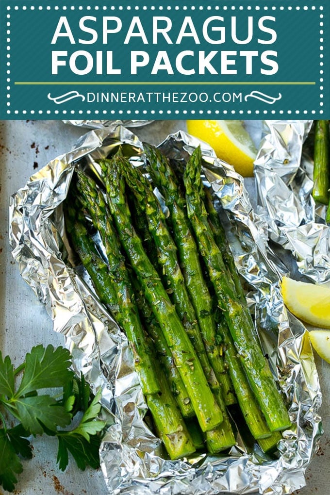 Grilled Asparagus in Foil Recipe | Foil Packet Recipe | Asparagus Foil Pack | Asparagus Recipe #grilling #asparagus #fuyos