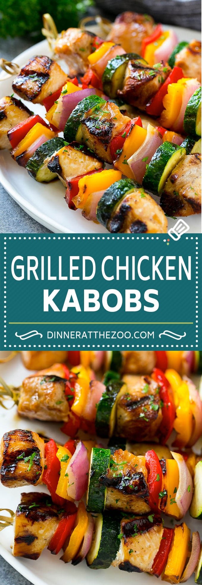 Grilled Chicken Kabobs Recipe | Chicken and Vegetable Kabobs | Grilled Chicken Skewers #grilling #chicken #kabobs #dinner #fuyos