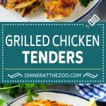 Grilled Chicken Tenders Recipe | Marinated Chicken | Lemon Garlic Chicken | Grilled Chicken #grilling #chicken #healthy #fuyos