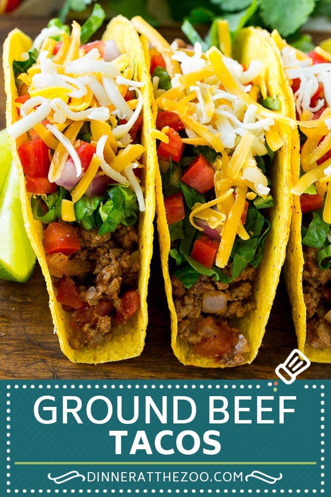 Ground Beef Tacos Recipe | Crispy Tacos | Beef Tacos #tacos #mexicanfood #tacotuesday #fuyos