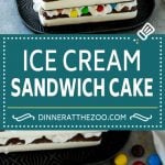 Ice Cream Sandwich Cake Recipe | Ice Cream Cake | Frozen Cake Recipe | No Bake Ice Cream Cake #icecream #cake #dessert #chocolate #fuyos