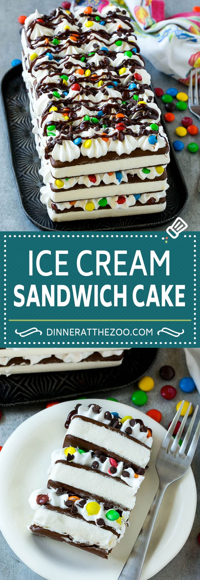 Ice Cream Sandwich Cake Recipe | Ice Cream Cake | Frozen Cake Recipe | No Bake Ice Cream Cake #icecream #cake #dessert #chocolate #fuyos