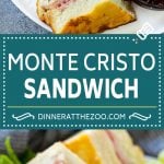 Monte Cristo Sandwich Recipe | Disneyland Monte Cristo Sandwich | Turkey Sandwich | Ham Sandwich #sandwich #fuyos #turkeysandwich