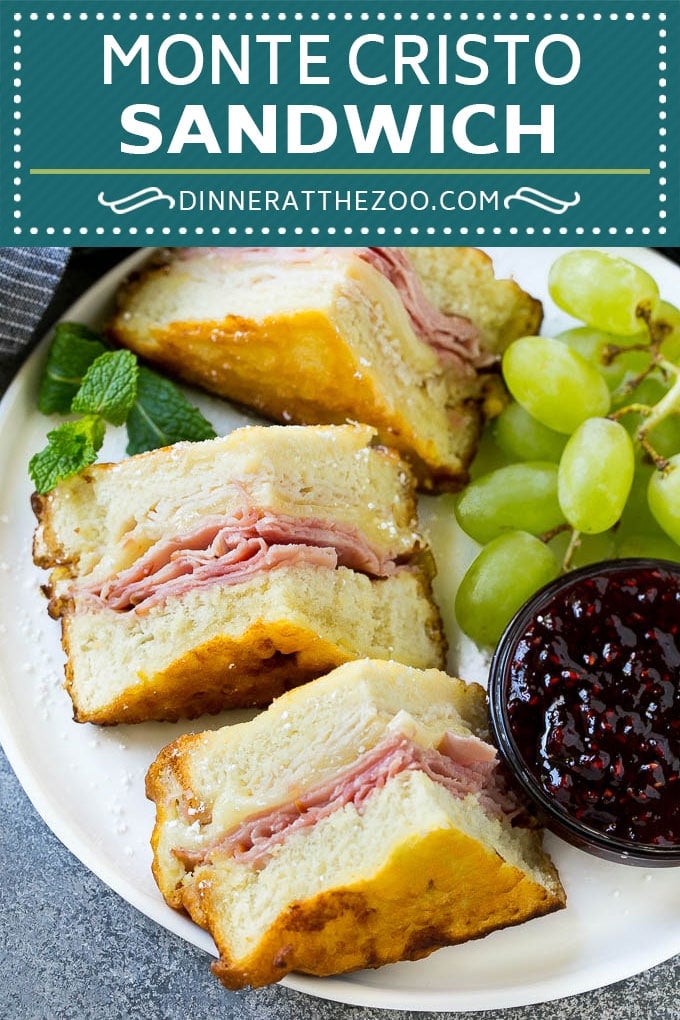 Monte Cristo Sandwich Recipe | Disneyland Monte Cristo Sandwich | Turkey Sandwich | Ham Sandwich #sandwich #turkeysandwich #fuyos