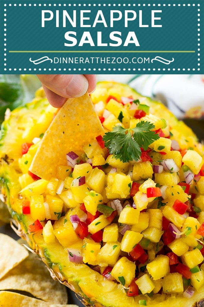 Pineapple Salsa Recipe | Fruit Salsa | Pineapple Recipe #pineapple #salsa #fuyos