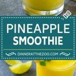 Pineapple Smoothie Recipe | Healthy Smoothie Recipe | Pineapple Recipe #pineapple #smoothie #drink #fuyos
