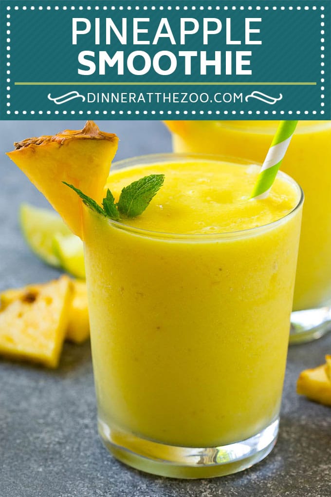 Pineapple Smoothie Recipe | Healthy Smoothie Recipe | Pineapple Recipe #pineapple #smoothie #drink #fuyos