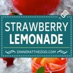 Strawberry Lemonade Recipe | Homemade Lemonade | Strawberry Drink Recipe #lemonade #strawberries #drink #fuyos