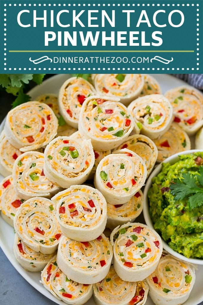 Taco Pinwheels Recipe | Pinwheel Sandwiches | Pinwheel Appetizer #sandwich #appetizer #taco #chicken #fuyos