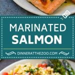 Marinated Salmon Recipe | Grilled Salmon | Garlic and Herb Salmon #salmon #grilling #marinade #fish #dinner #fuyos