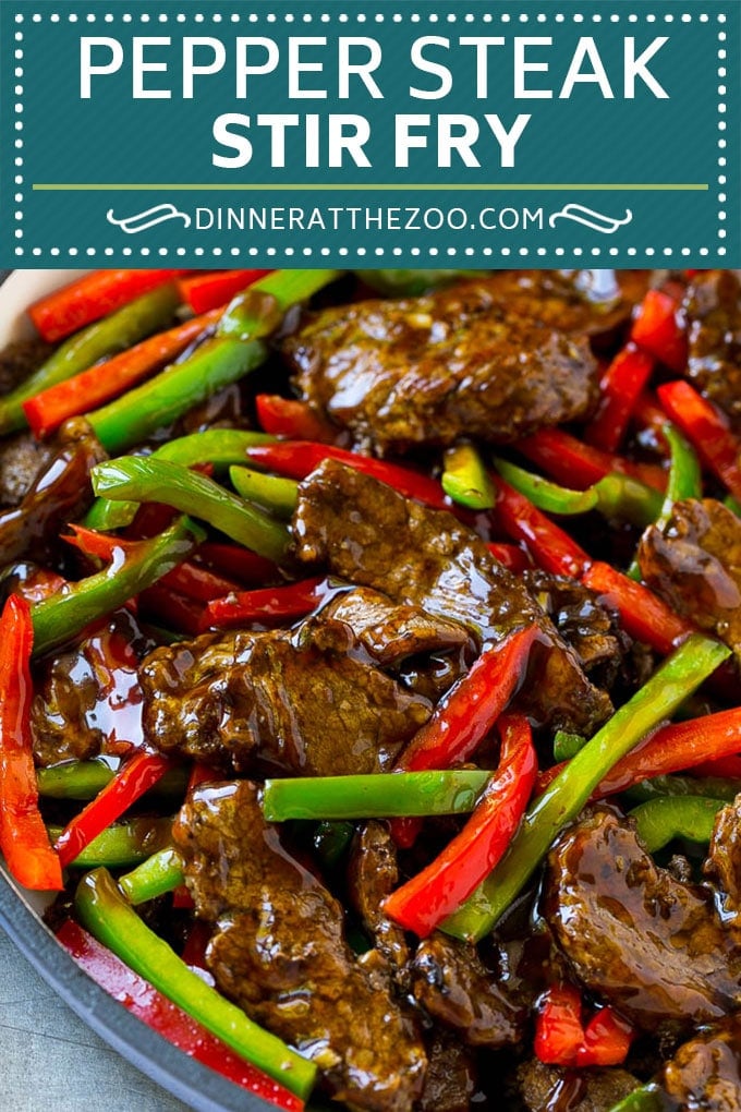 Pepper Steak Stir Fry Recipe | Chinese Pepper Steak | Steak Stir Fry | Beef Stir Fry #steak #peppers #stirfry #chinesefood #fuyos #beef