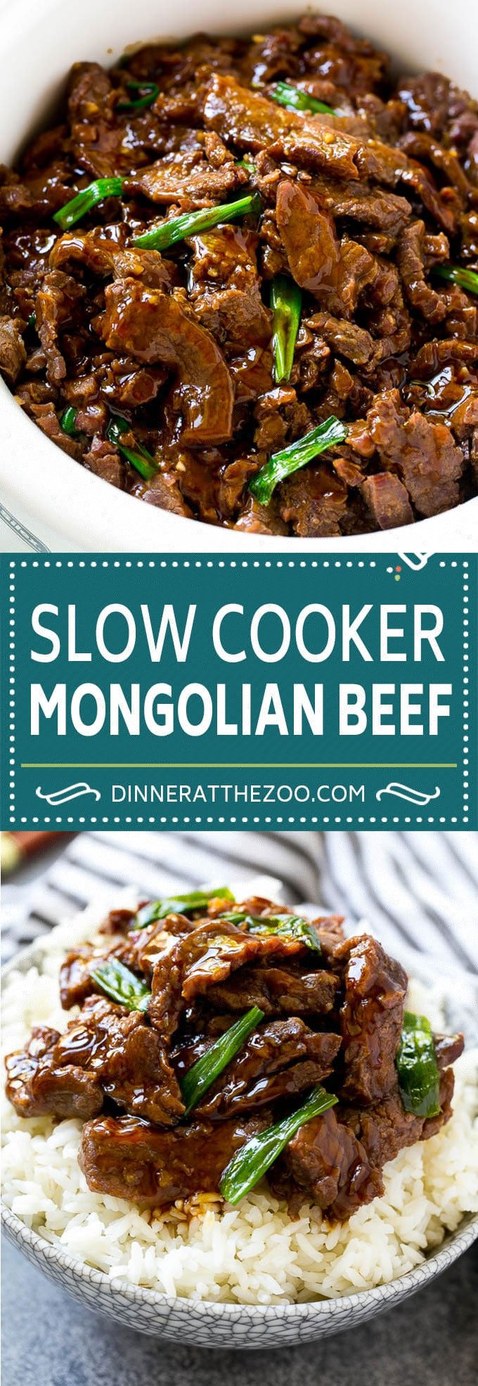 Slow Cooker Mongolian Beef Recipe | Crock Pot Mongolian Beef | Asian Beef Recipe | Slow Cooker Beef #beef #slowcooker #crockpot #asianfood #fuyos