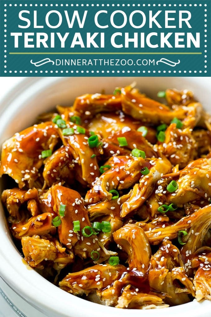 Slow Cooker Teriyaki Chicken Recipe | Crock Pot Teriyaki Chicken | Slow Cooker Chicken | Asian Chicken #slowcooker #crockpot #teriyaki #chicken #dinner #fuyos