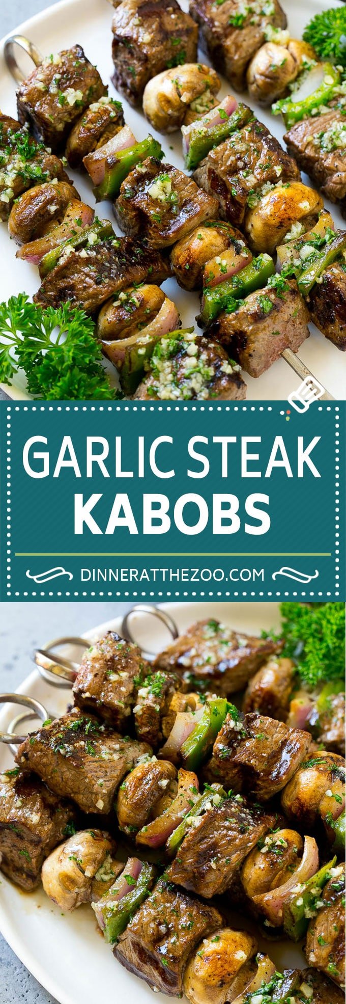 Steak Kabobs Recipe | Beef Kabobs | Grilled Steak | Steak Skewers #beef #steak #kabobs #grilling #garlic #mushrooms #fuyos